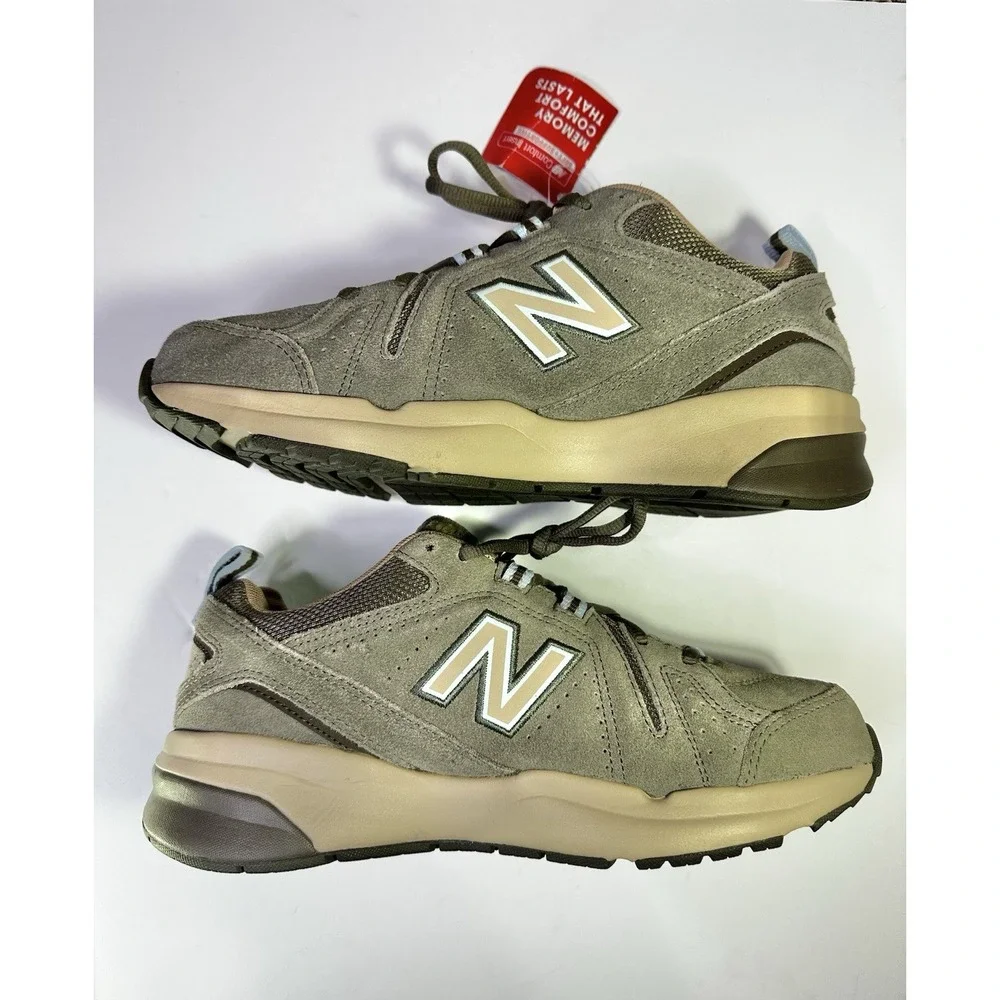 New Balance 608 WX608UB5 Women's Cross Trainer Shoes Brown Suede‎ Size 9 D WIDE